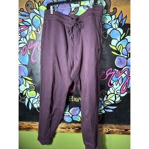 Men's Fabletics The Go To Jogger, Oxblood, XXL 2XL Tall